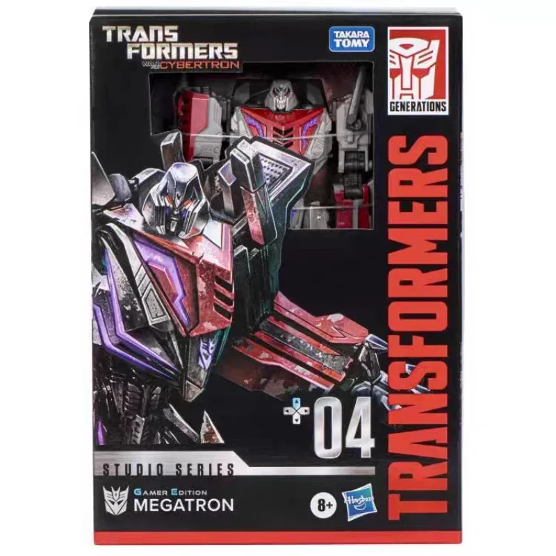 Фото Новая фигурка-робот Transformers Studio Series Gamer Edition 04 Voyager SS GE 04 Мегатрон, подарок для хобби, аниме-фигурки №5