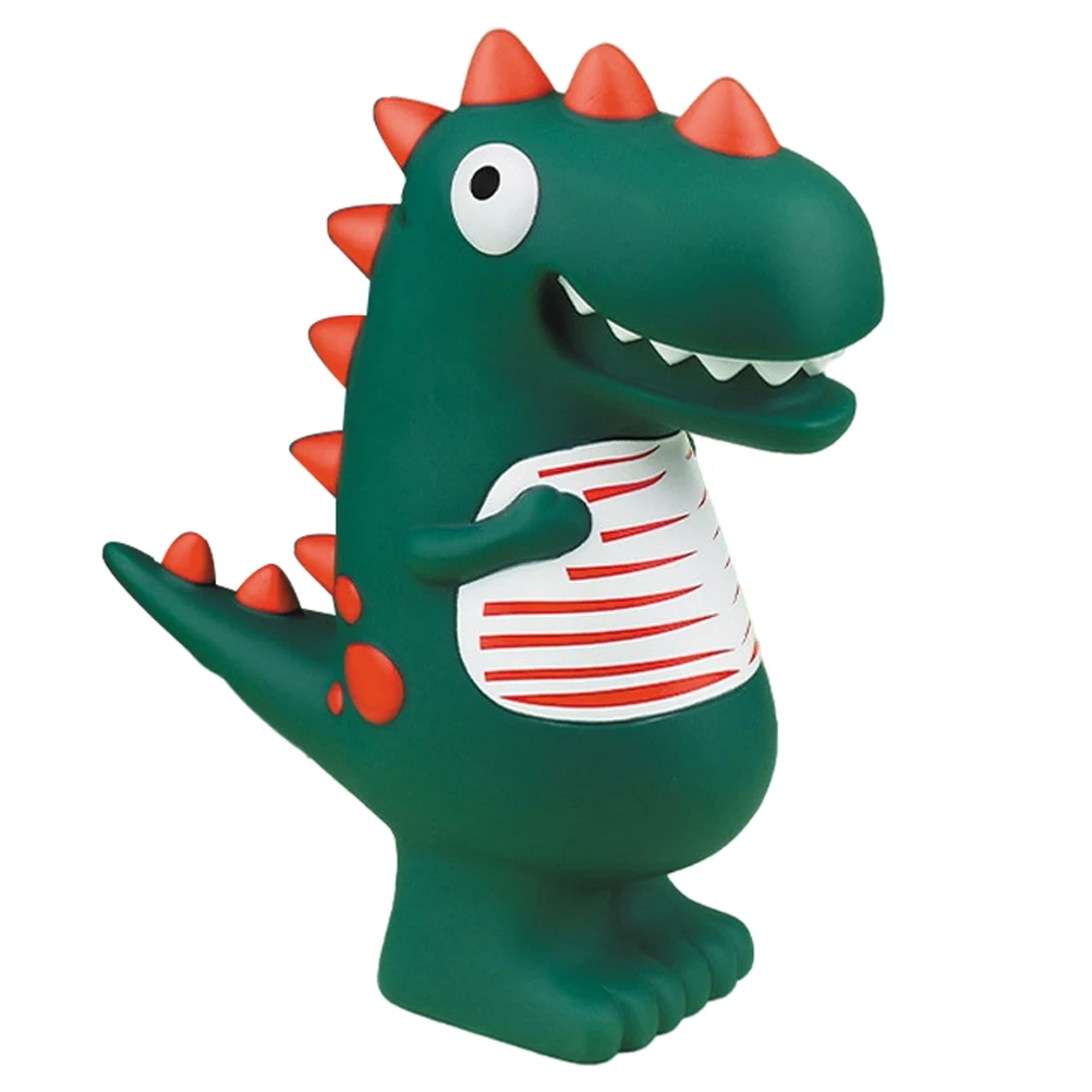 

Green Dinosaur Piggy Bank Child Money Bank Shatterproof Money Saving Box Creative Coin Bank Gift for Kids Boys Girls