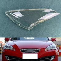 car headlight lens for hyundai genesis coupe 2009 2010 headlamp cover replacement auto shell