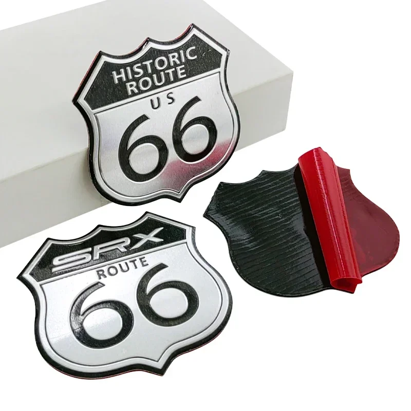 Боковая эмблема кузова автомобиля 66 значок на боковое крыло багажника наклейка