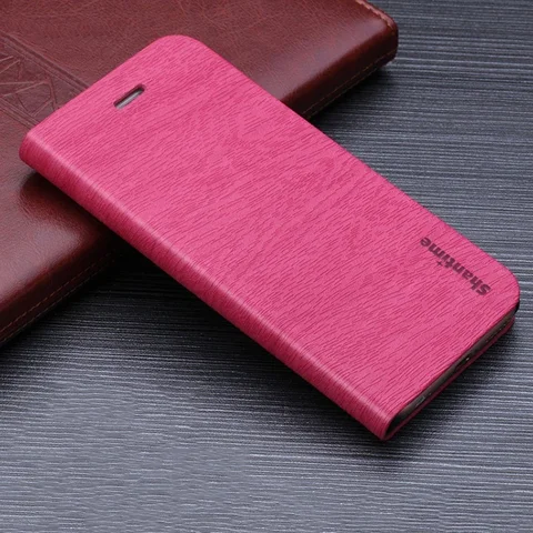 Чехол-книжка из искусственной кожи под дерево для Cubot X30 P