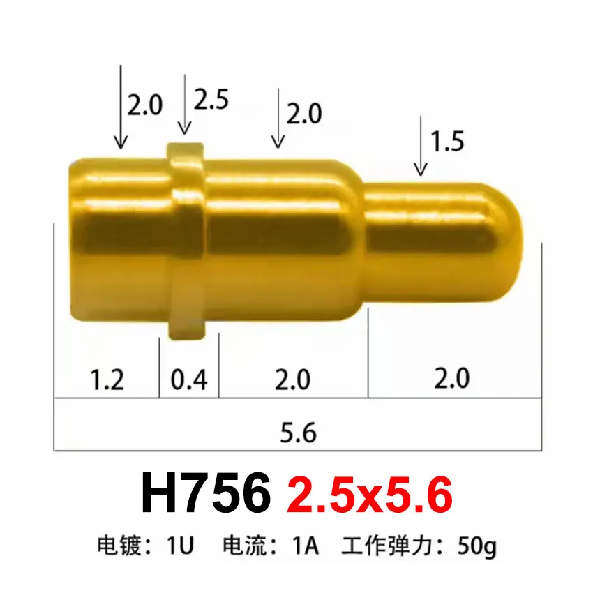 Cltgxdd Pogopin Battery Spring Loaded Contact Connector