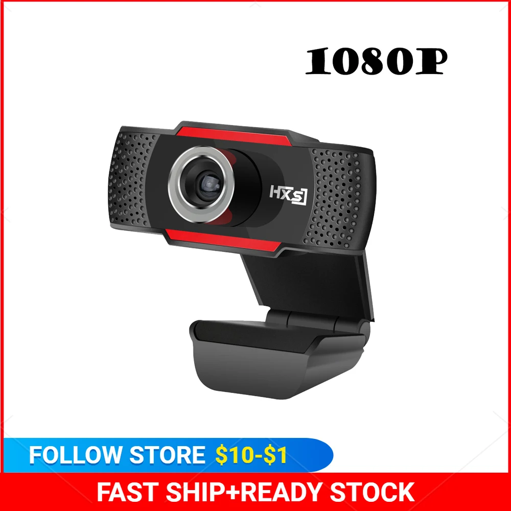USB веб-камера 1080P HD 2MP компьютерные камеры веб-камеры встроенный звукопоглощающий