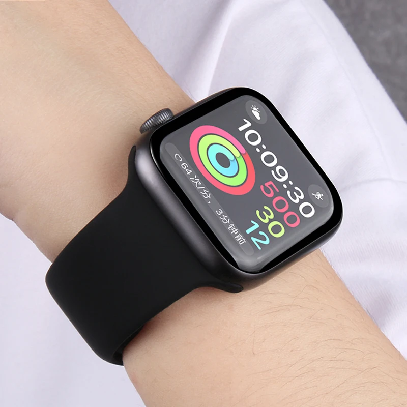 Strap For Apple Watch band ultra 49mm 44mm 45mm 42mm iWatch 40mm 38mm 41mm correa silicone watchband bracelet series 8 7 3 5 6