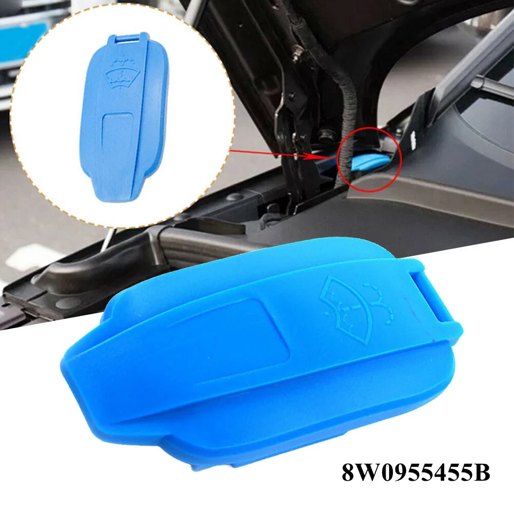 

Car Windshield Wiper Washer Fluid Reservoir Tank Cap Blue For AUDI-A4 A5 S4 S5 RS4 8W0955455B Tank Bottle Pot Cap