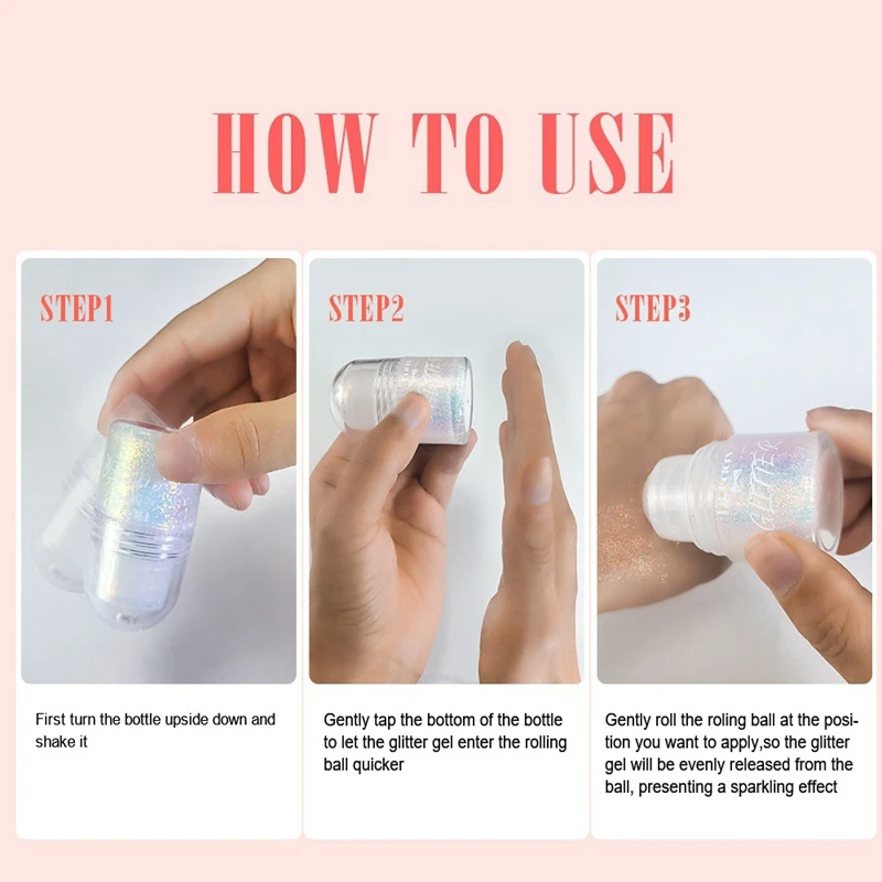 Блестящий гель с блестками 8 цветов блестящие жидкие жемчужные тени для век