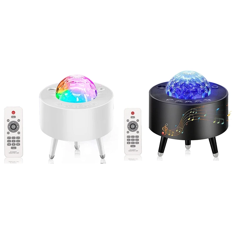 

LED Night Light Projector,3In1 Projector With Remote Speaker Timing Function,Starry Star Light For Gifts,Party