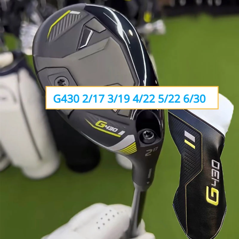 

New Brand G430 Golf Club Hybrid 430 Golf Hybrid Utility Structure with 17/19/22/26/30 degree R/S/SR Head Cover Flexible Graphite