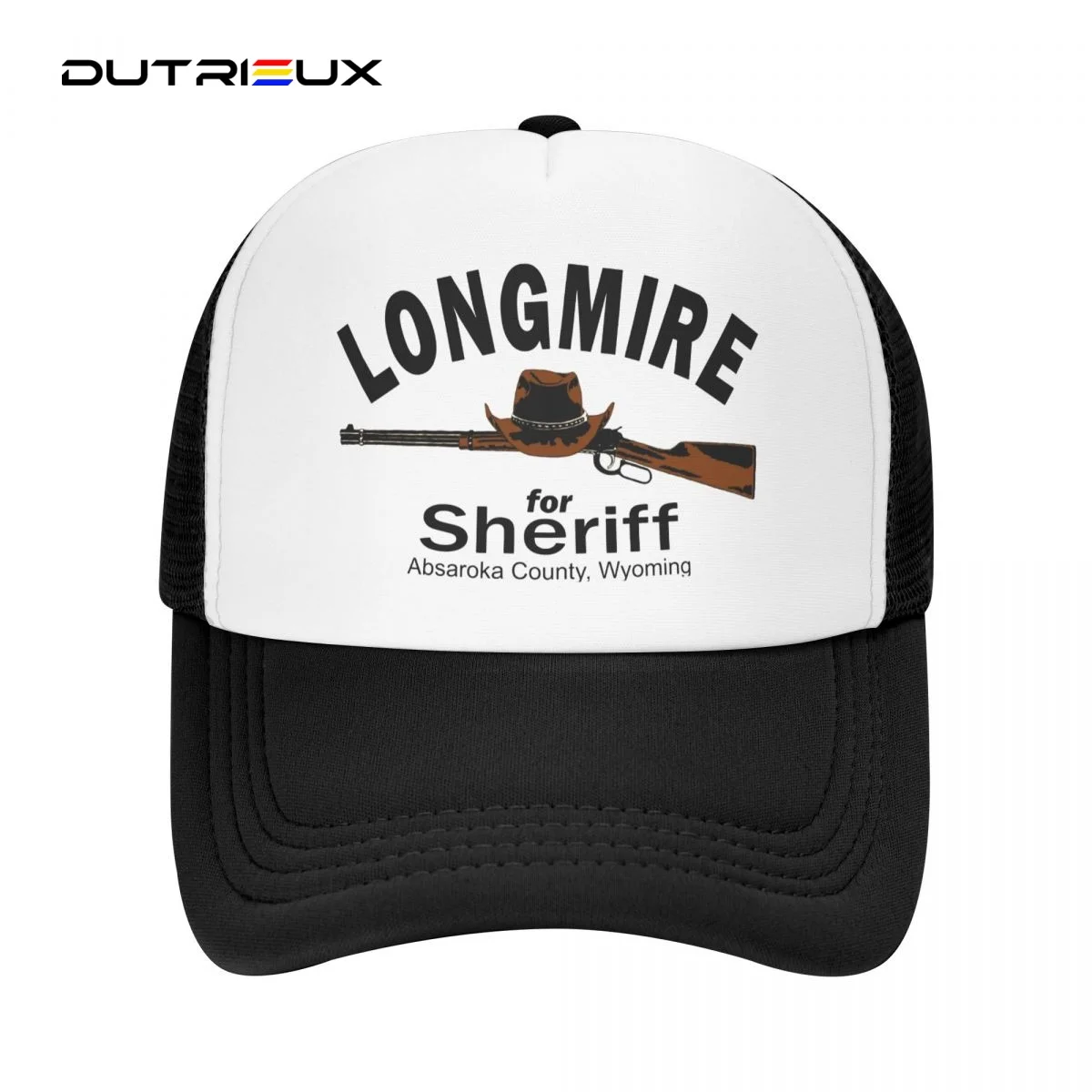 

Longmire For Sheriff Baseball Caps Men Snapback Hats lovers Trucker Caps Women Breathable Mesh Visor Bones