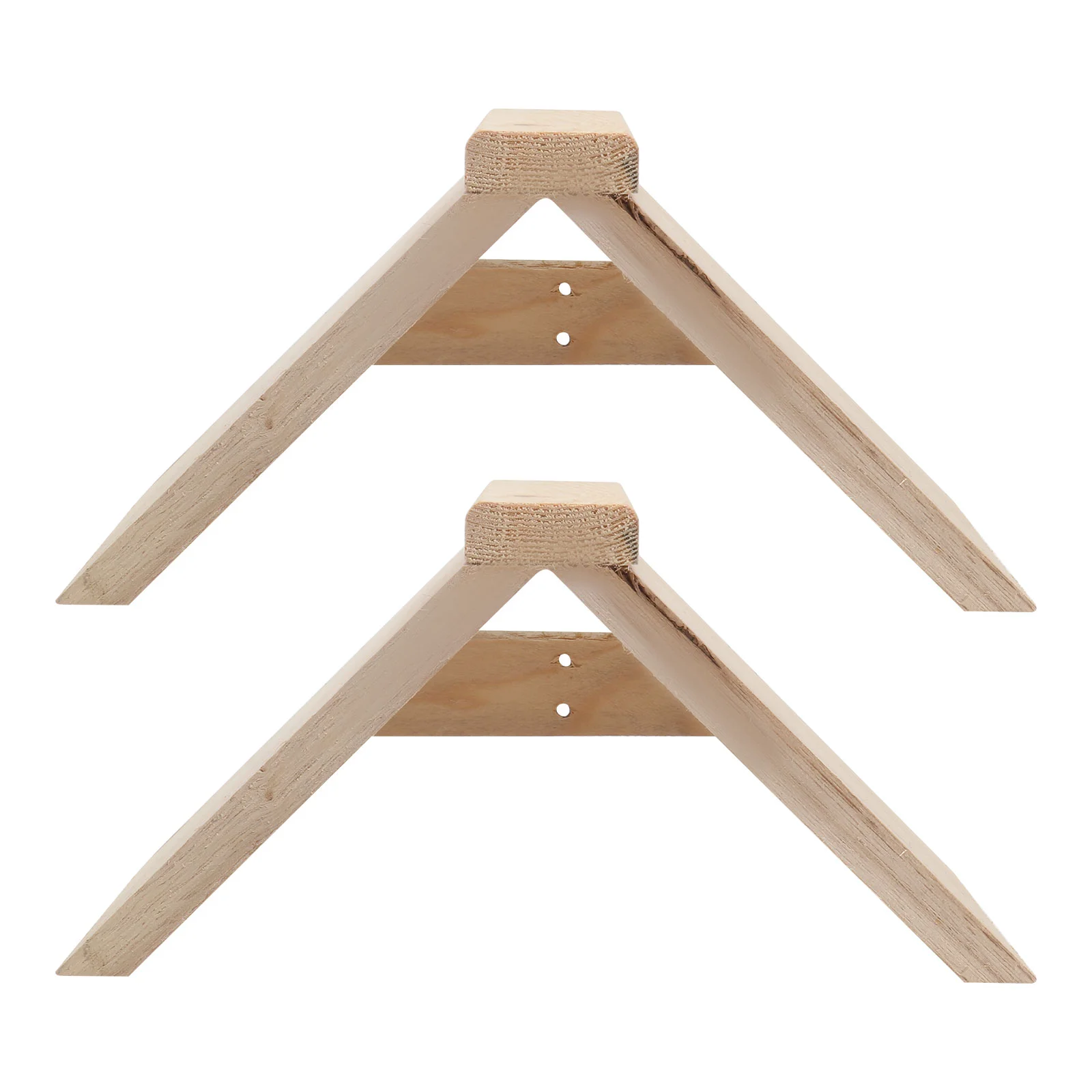 

2Pcs Wooden Pigeon Birds Standing Perch Bird Supplies Accessories Pigeon Bird Stand Roost Bird Supplies