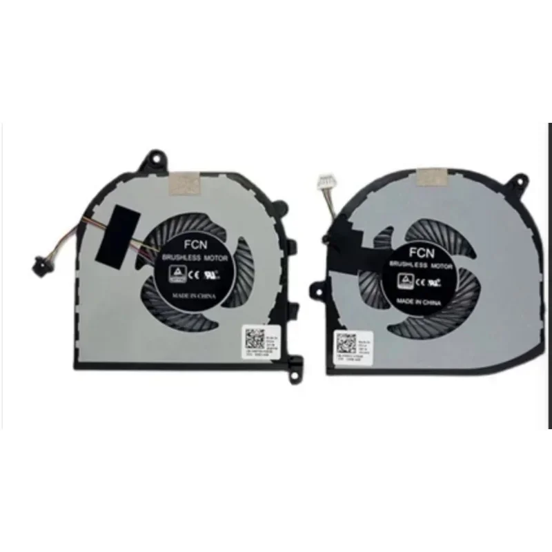 Новые вентиляторы для процессора и графического ноутбука Dell Precision 5530 M5530 XPS 15 9570