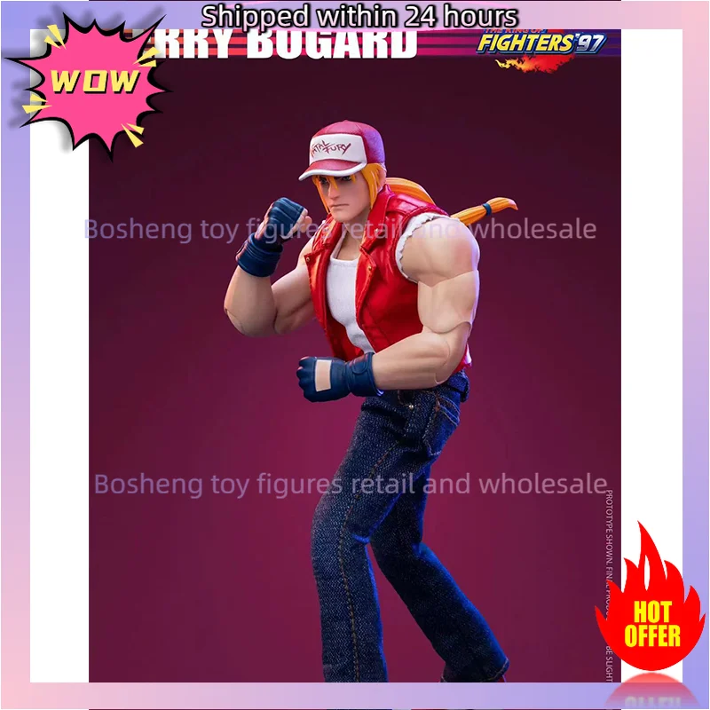 Фото 100% в наличии Оригинальные коллекционные фигурки-модели Tunshi Studio SNK THE KING OF FIGHTERS 97 Терри Богард, аниме-фигурки для коллекции №3