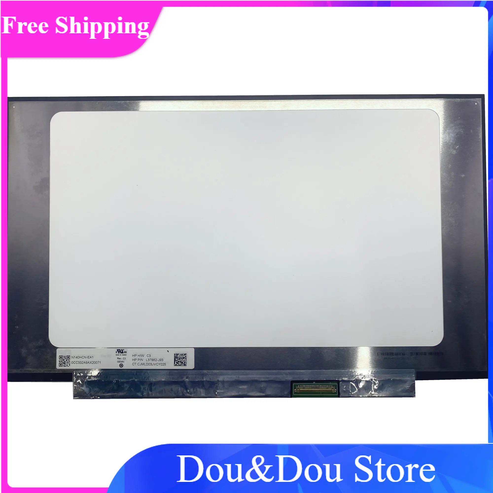 

N140HCN-EA1 Rev C1 14.0 40 pin Interface length 25mm Pitch 0.5 mm with FHD Laptop Matrix Touch Display LED Screen New