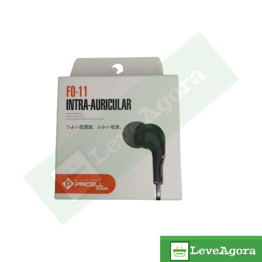 

P2 Stereo Earphone 1.2mt White Mic Intra-auricular Earphone-FO-11