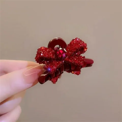 Rhinestone Hair Claw Clips