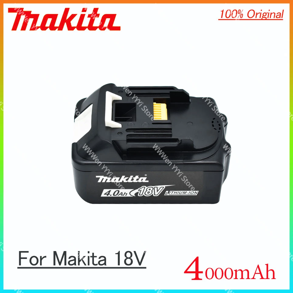 

18V BL1830 4.0Ah Makita 100% Original BL1815 BL1860 BL1840 194205-3 Rechargeable Li-IonBattery Replaceable Power Tool Battery