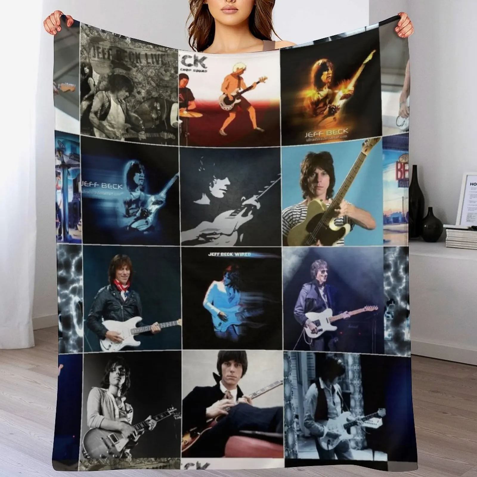 Джефф Бек английский гитарист смешанная версия Ultimate Mural/коллаж редактирование