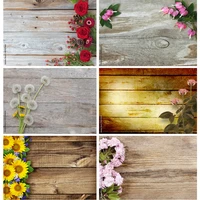 vinyl custom photography backdrops props flower wood planks photo studio background 2211 hbb 01