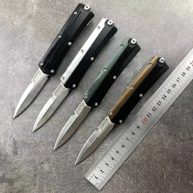 Мини GLYKONSnake карманный нож D2 лезвие ручка из алюминиевого сплава двойного