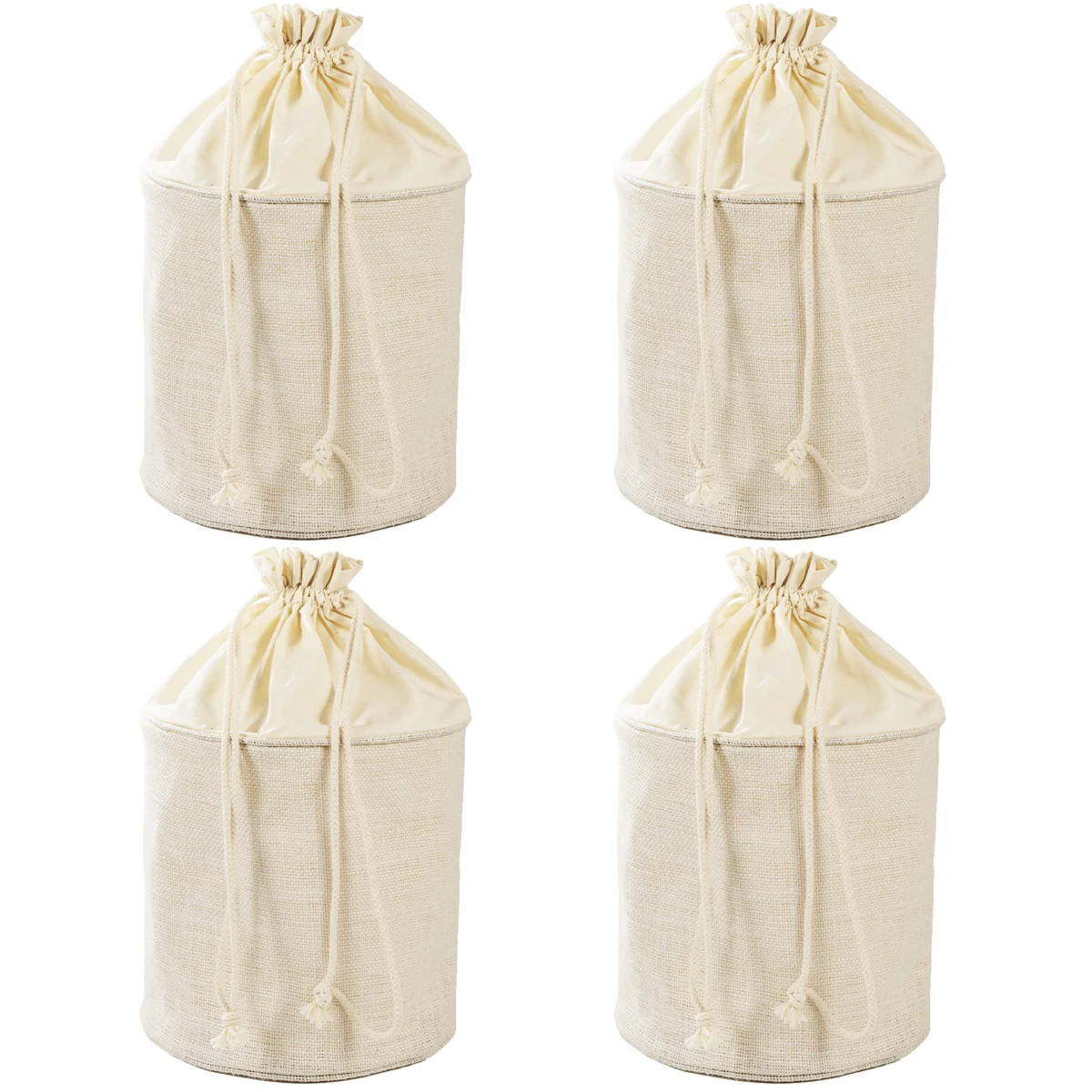 

4pcs Kitchen Storage Fruit Vegetable Drawstring Organizer