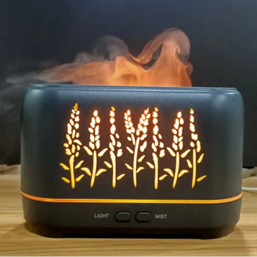 

Распылитель эфирных масел, 3D увлажнитель воздуха с подсветкой пламени, ароматический распылитель, освежитель воздуха, распылитель для сна, ...