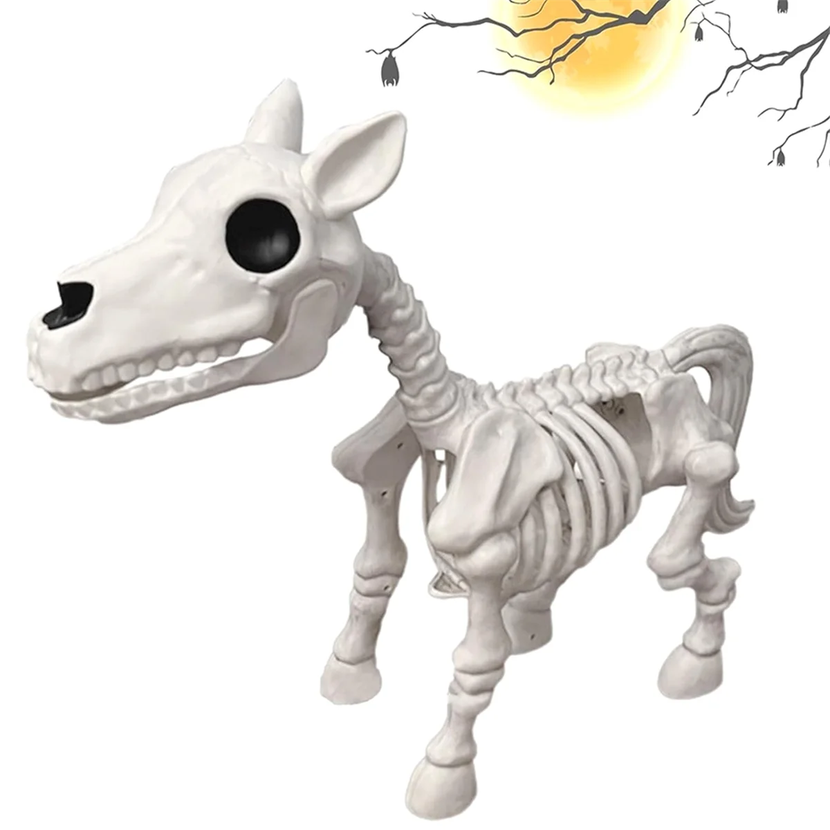 Скелет лошади на Хэллоуин новый реквизит череп скелет Декор лошадь Intdoor