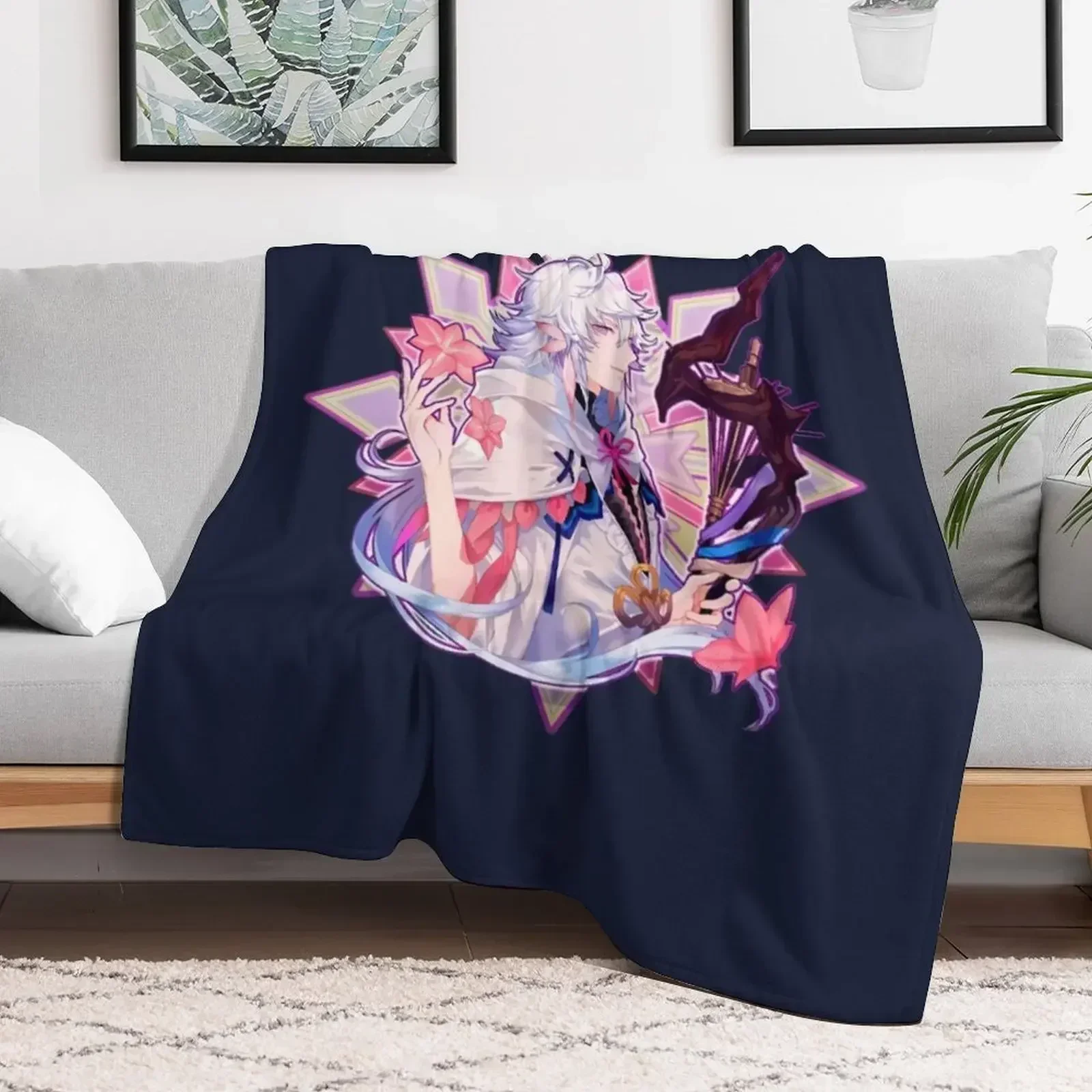 Одеяло Fate Grand Order Merlin Mage of Flowers Декоративные кровати одеяла для диванов