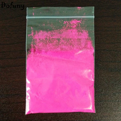 100 г/лот неоновый красно-фиолетовый флуоресцентный порошок, фосфорный пигмент порошок Сделай Сам Косметическое Мыло Свеча живопись, не светящийся порошок