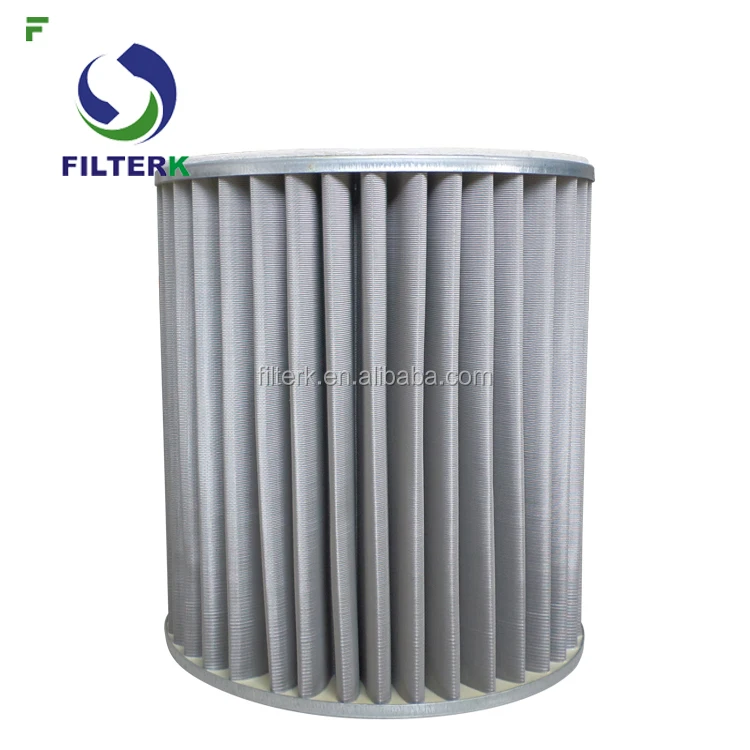 

FILTERK G3.5 20 Micron Industrial Replacement Pleated Metal Mesh Gas Filter