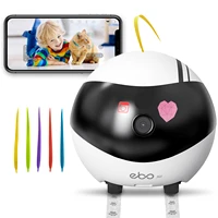 enabot security monitor home robot pet camera 2 way audio ai tracking monitors with e pet wireless self charging night vision