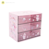 sanrio drawer storage box miniso cute cinnamoroll babycinnamoroll desktop storage rack storage box