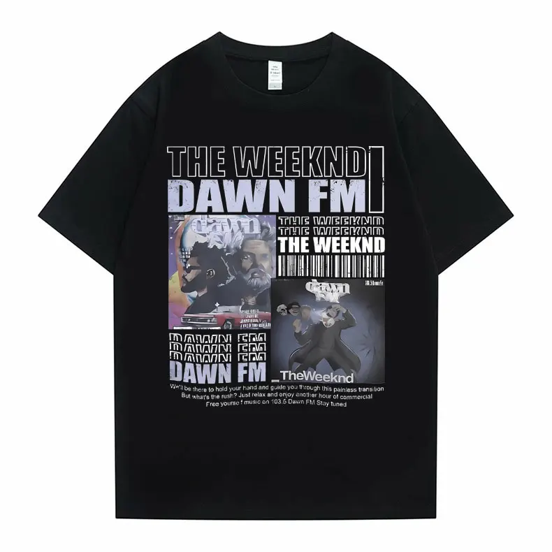 

The Weeknd Dawn Mf Graphic Tshirt Men's Summer Pure Cotton Short Sleeve T-shirts Tops Men Women Fashion Hip Hop Oversized Tees