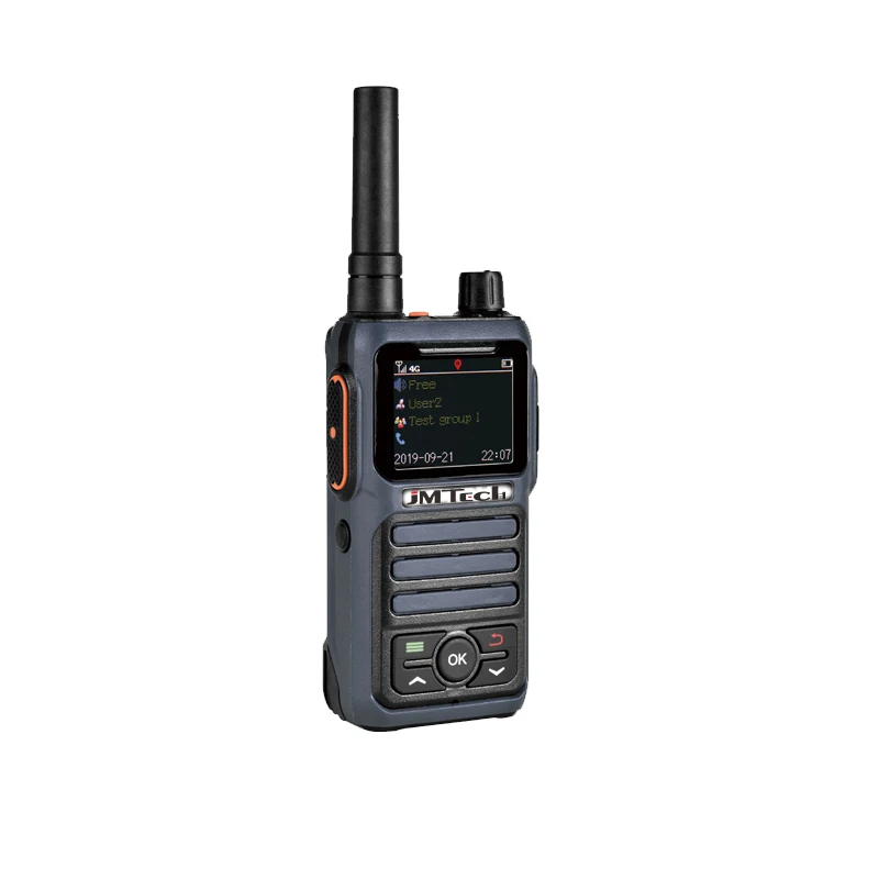 

GSM/WCDMA/LTE 4G IP walkie talkie 50km long range handheld radio potable gps radio network handy SIM card poc two way radio T360