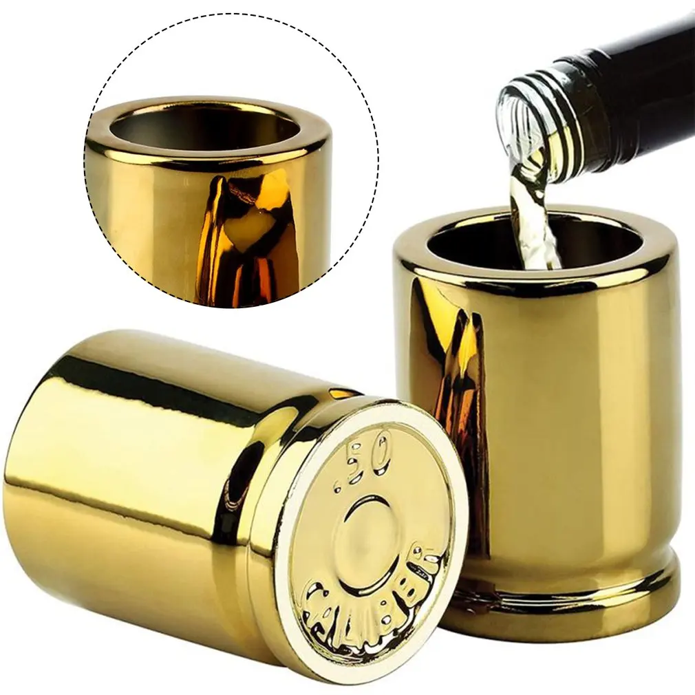 

2pcs/set 100ml Wine Glass Travel Drink Bottle Bullet Bar Atmosphere Plastic Cup Thickened Beer Glass Accessories