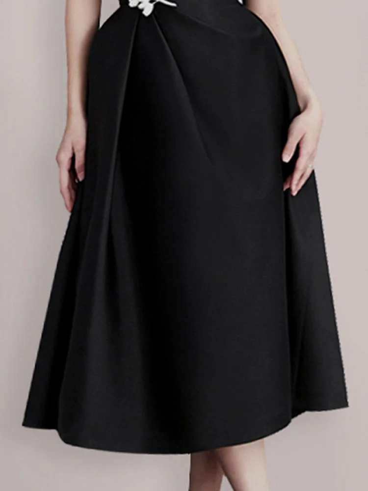 Женское вечернее платье на бретельках DEAT элегантное свободное платье-трапеция