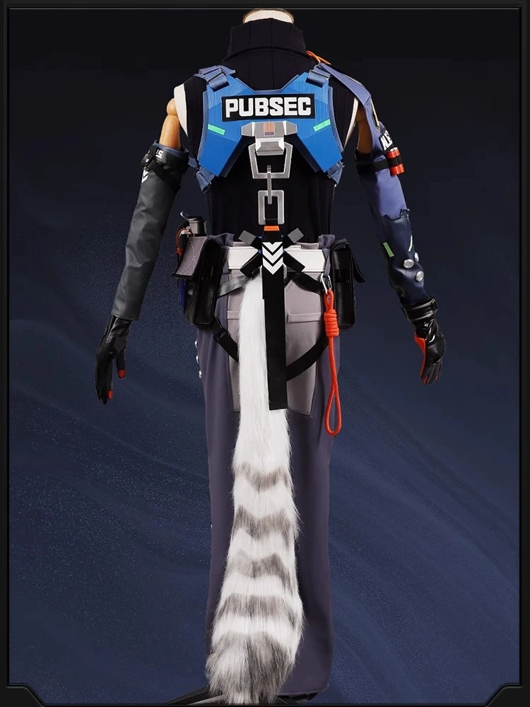 Костюм для косплея Seth Lowell Zenless Zone Zero аниме мужская красивая униформа одежда