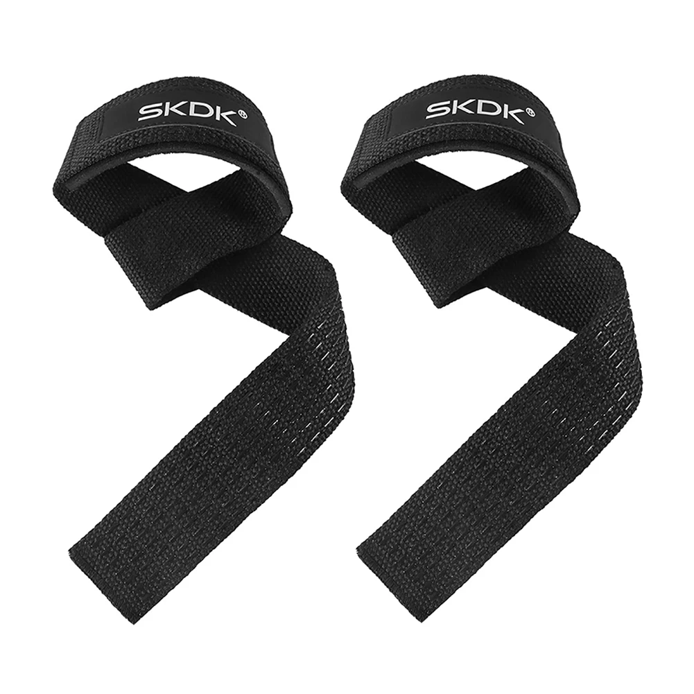 1Pair Weightlifting Wrist Straps Strength Training Adjustable Non-slip Gym Fitness Lifting Strap Wrist Support Grip Band New