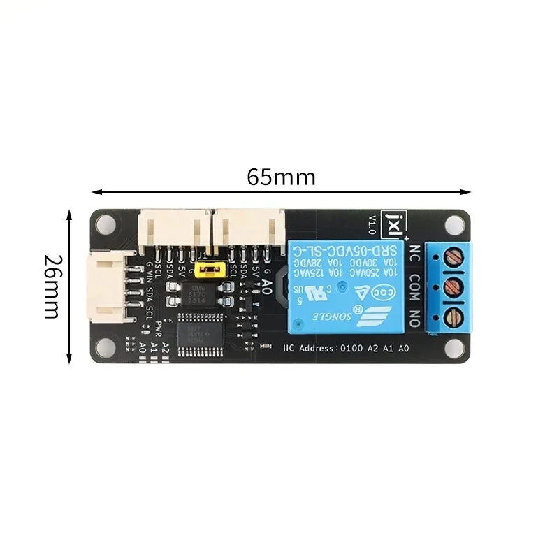 Фото XL9535 1 2 4 8 16-контактный релейный модуль расширения IIC I2C Связь 5 В Источник питания Оптопара Изолирующая плата №3