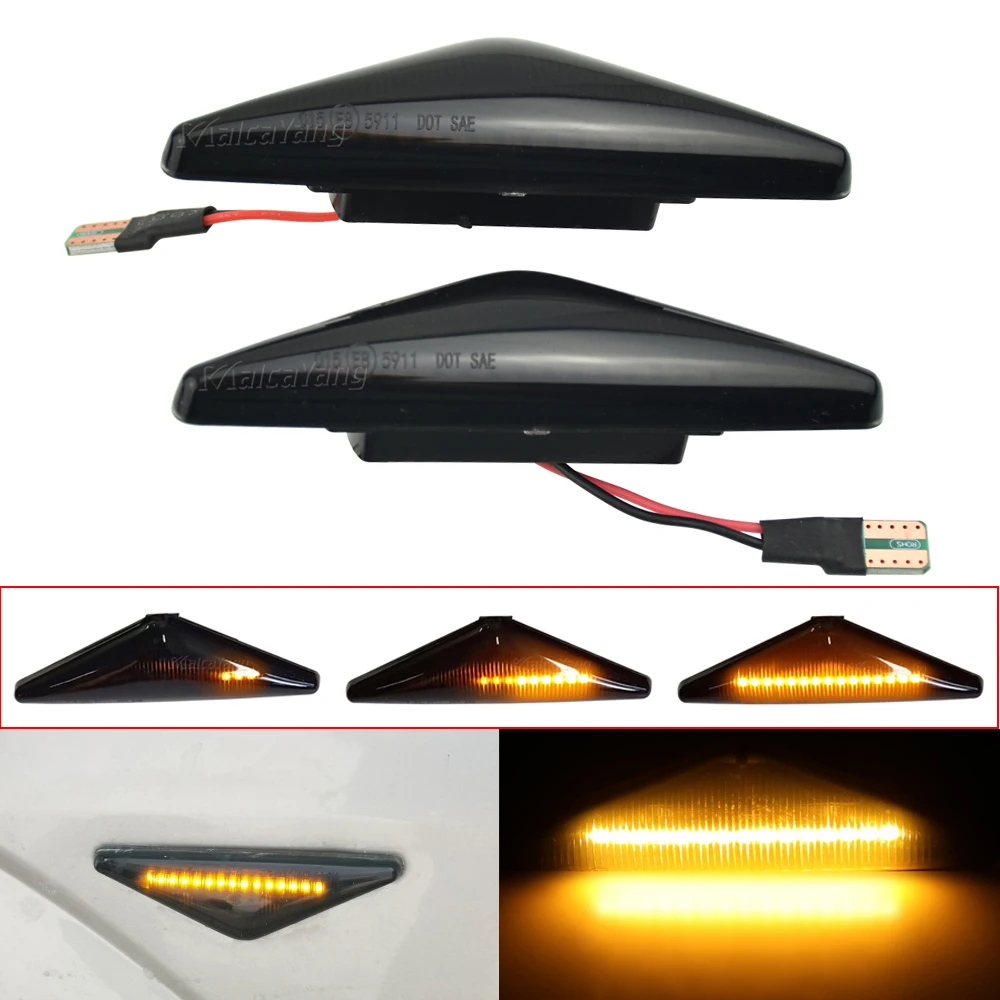 

Flasher Side Marker Sequential Lamp Dynamic Blinker Indicator LED Turn Signal Light For Ford MONDEO 3 MK3 FOCUS 1 MK1
