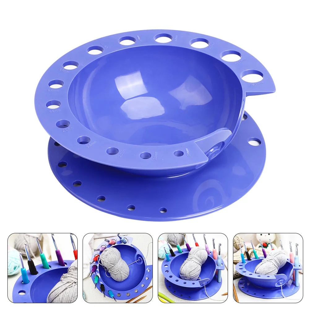 

Knitting Crochet Hook Case Yarn Bowl For Knitting Knitting Bowls Yarn Holder for Storage Yarn