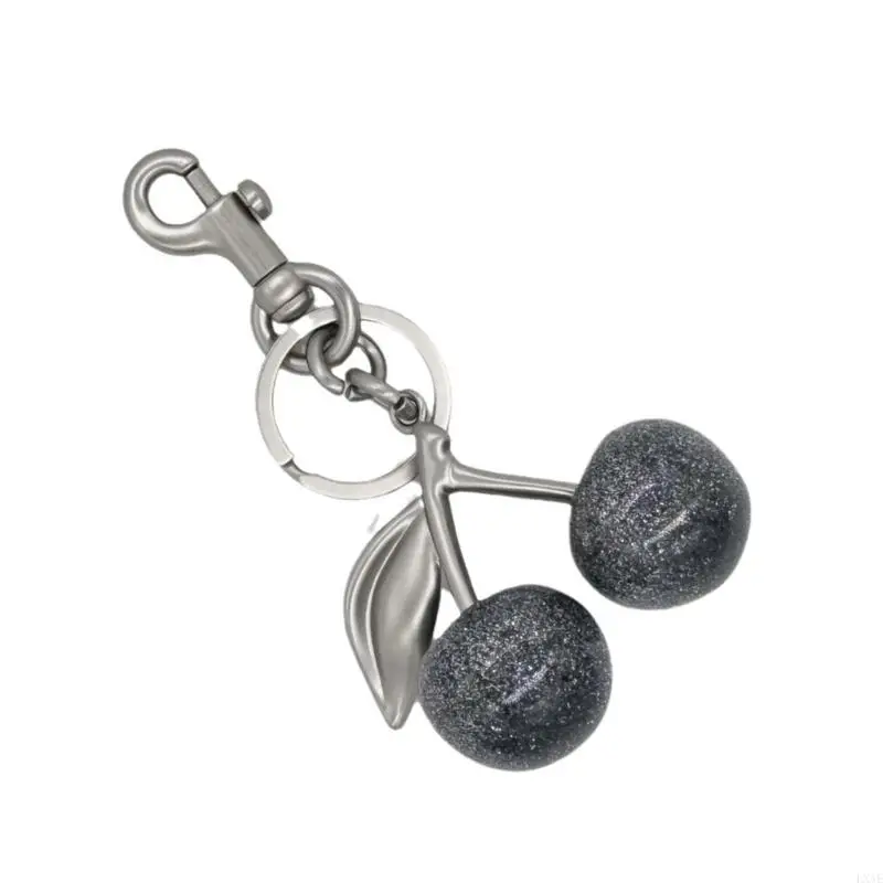 LXAE Красивый аксессуар вишневый модный брелок для ключей с украшением вишневые