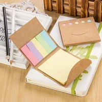 creative kraft paper cover can be folded color memo pad stickers note this simple sticky note manufacturers wholesale
