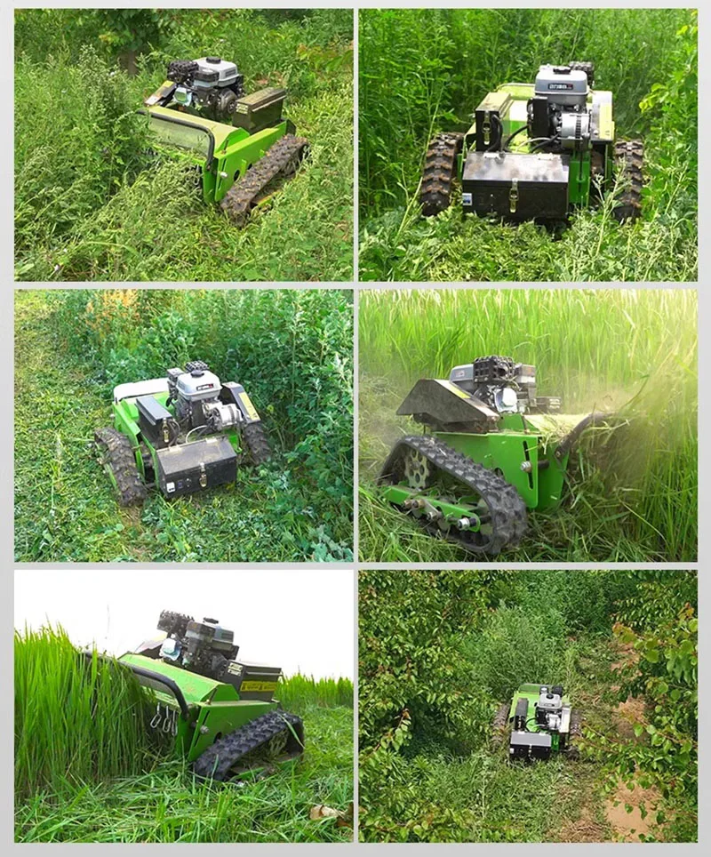 Роботизированная газонокосилка для сельского хозяйства машина резки травы