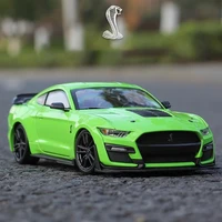 124 ford mustang shelby gt500 toy alloy car diecasts toy vehicles car model miniature scale model car toys for children 124