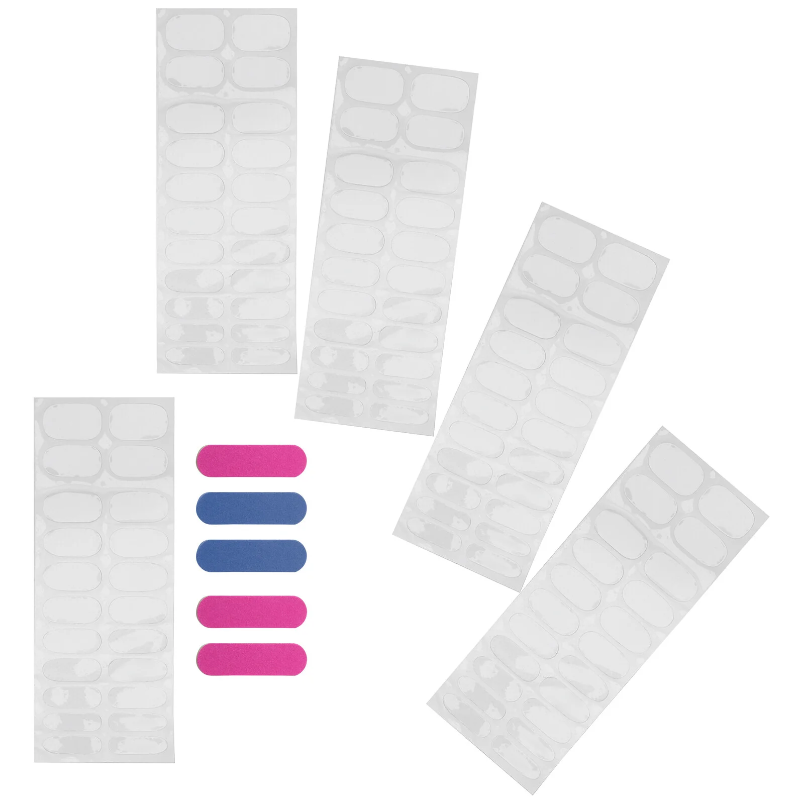 

Nail Stickers Gel Pedicure Kit Strips Wrap Semi Cured French Manicure Wraps Polish