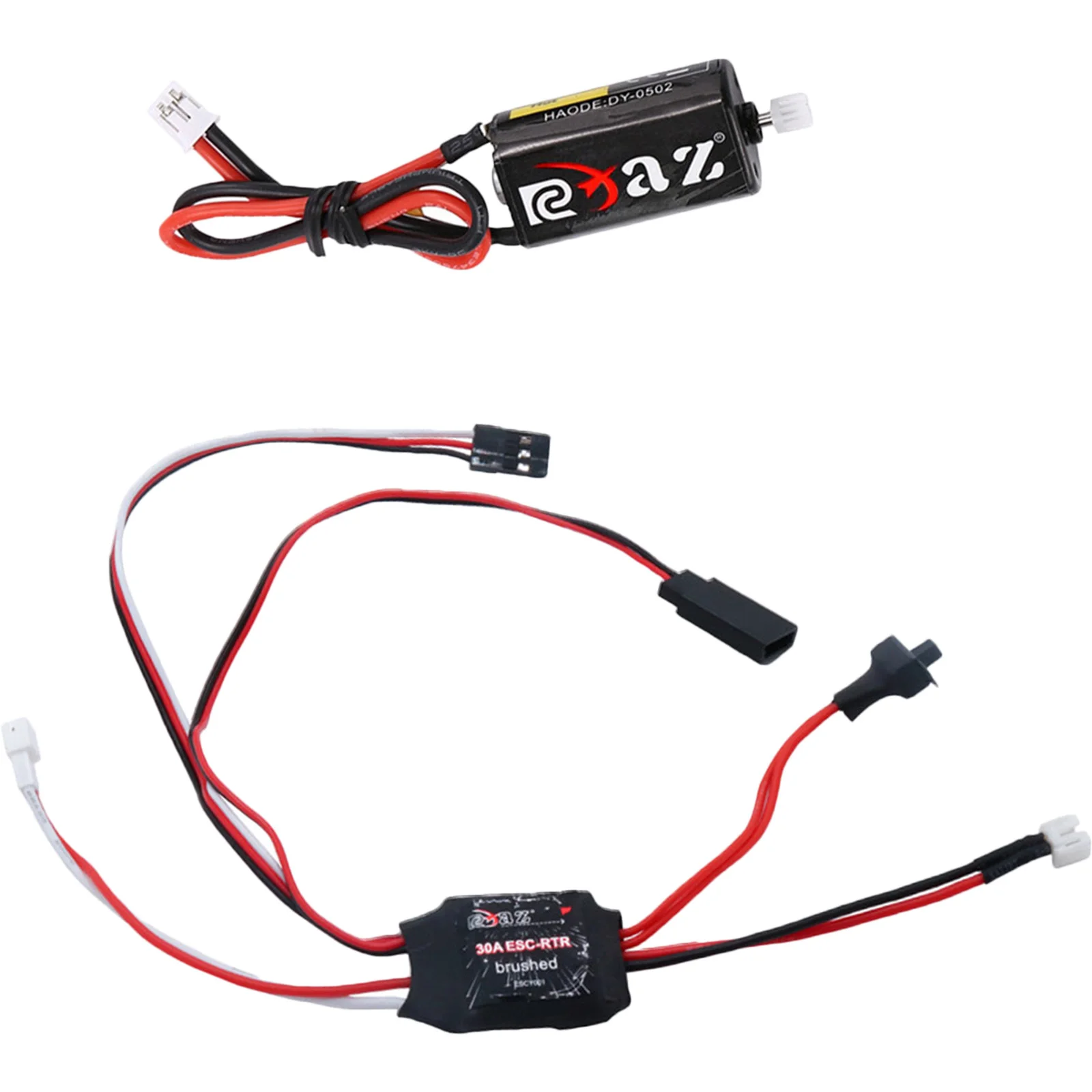 

050 50T/66T Bushed Motor Mini 30A Bushed ESC for 1/24 RC Crawler Axial SCX24 AXI90081 AXI00001 AXI00002 Upgrade Parts