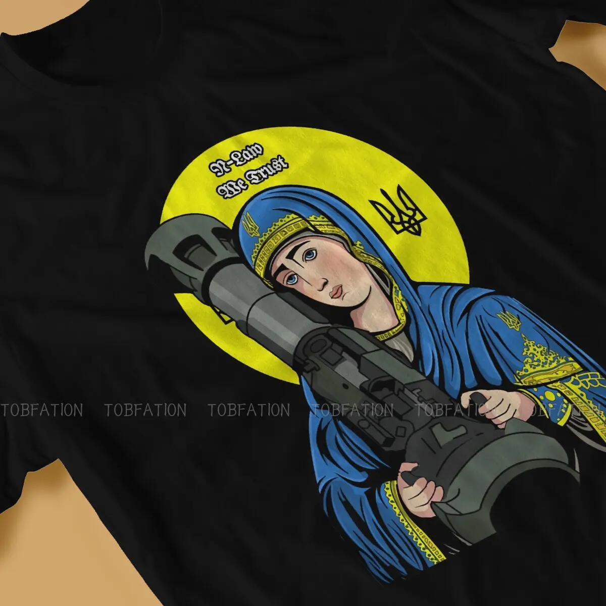 Оригинальные футболки The Protector of Украина Saint Javelin NLAW персонализированные мужские