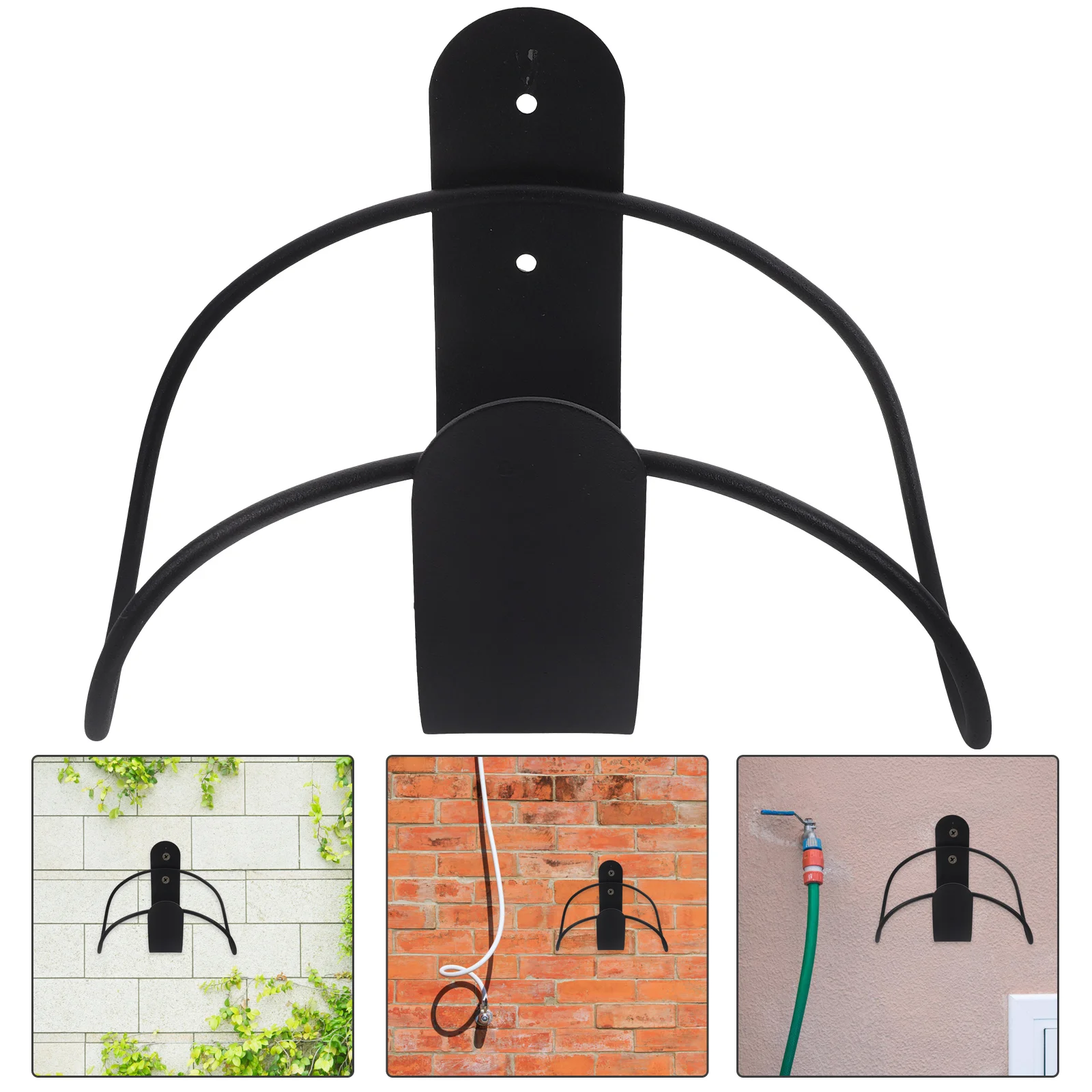 

Wire Hanger Hose Organizer Hook Storage Rack Heavy Water Pipe Duty Holder Stainless Steel Outdoor Sink Hooks