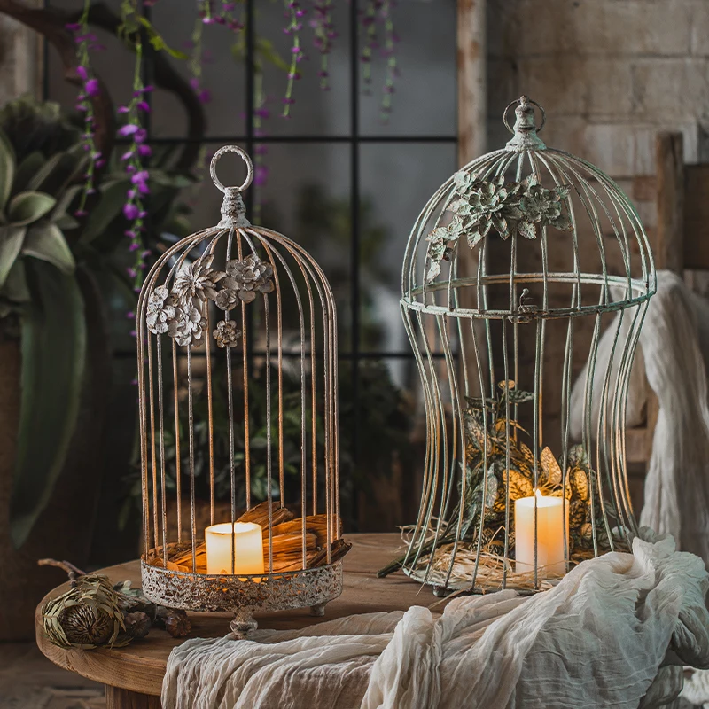 

Large Retro Candle Holders Metal Luxury Mold Iron Candle Holders House Cylinder Design Adornos Para Casa Party Decoration