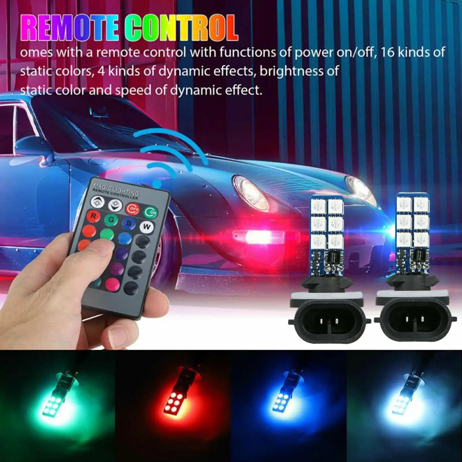 

Описание продукта: светодиодный 5050 SMD, луч на 360 градусов в каждом углу. С функцией дистанционного управления Po Can Design Lighting A C0D2